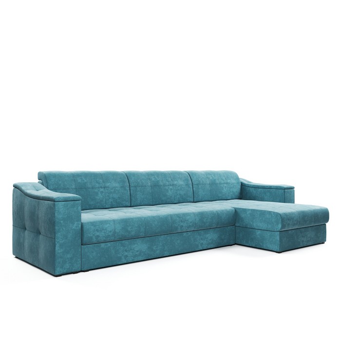 Угловой диван Брайт У-19 (бирюза)