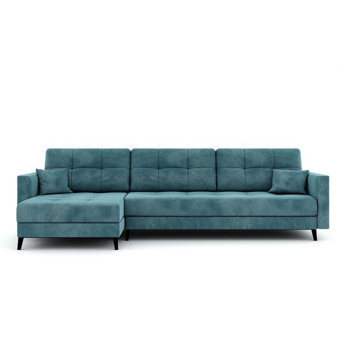 Угловой диван Вегас У-19 (бирюза)