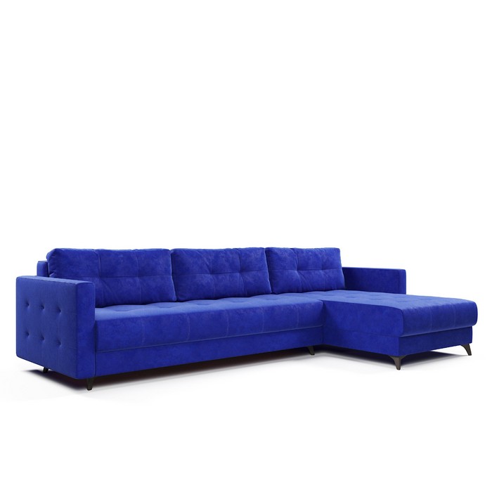 Угловой диван Вегас У-19 (синий)