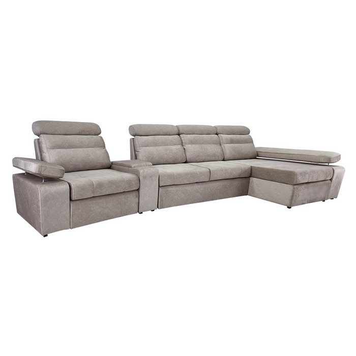 Угловой модульный диван Денвер (бежевый)