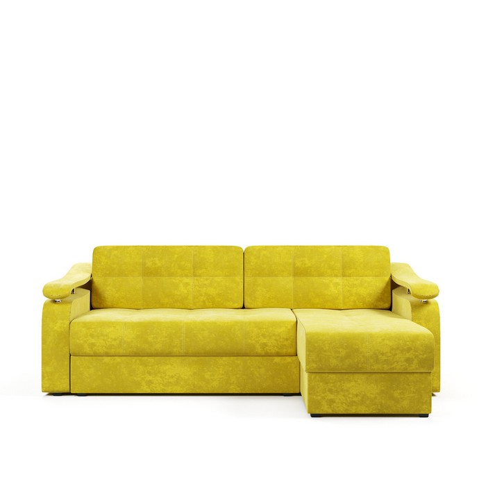 Угловой диван Гранд У-12 (желтый)