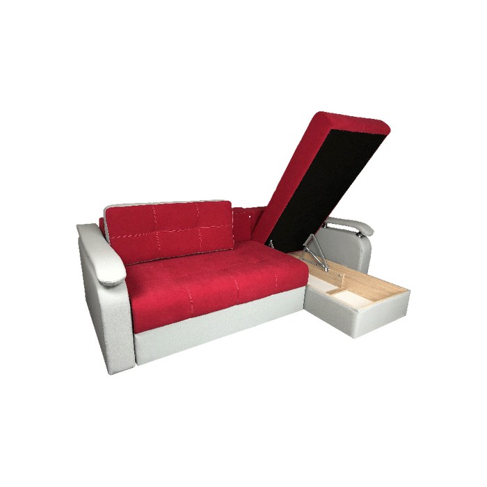 Угловой диван Гранд У-12 (бордо)